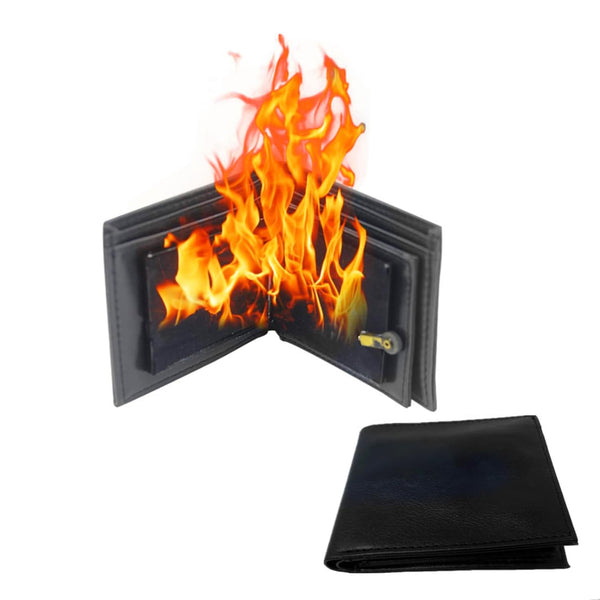 Fire Wallet – Real Flame Burning Magic Prop – Lv2 | Flame Magic | Xfunjoin