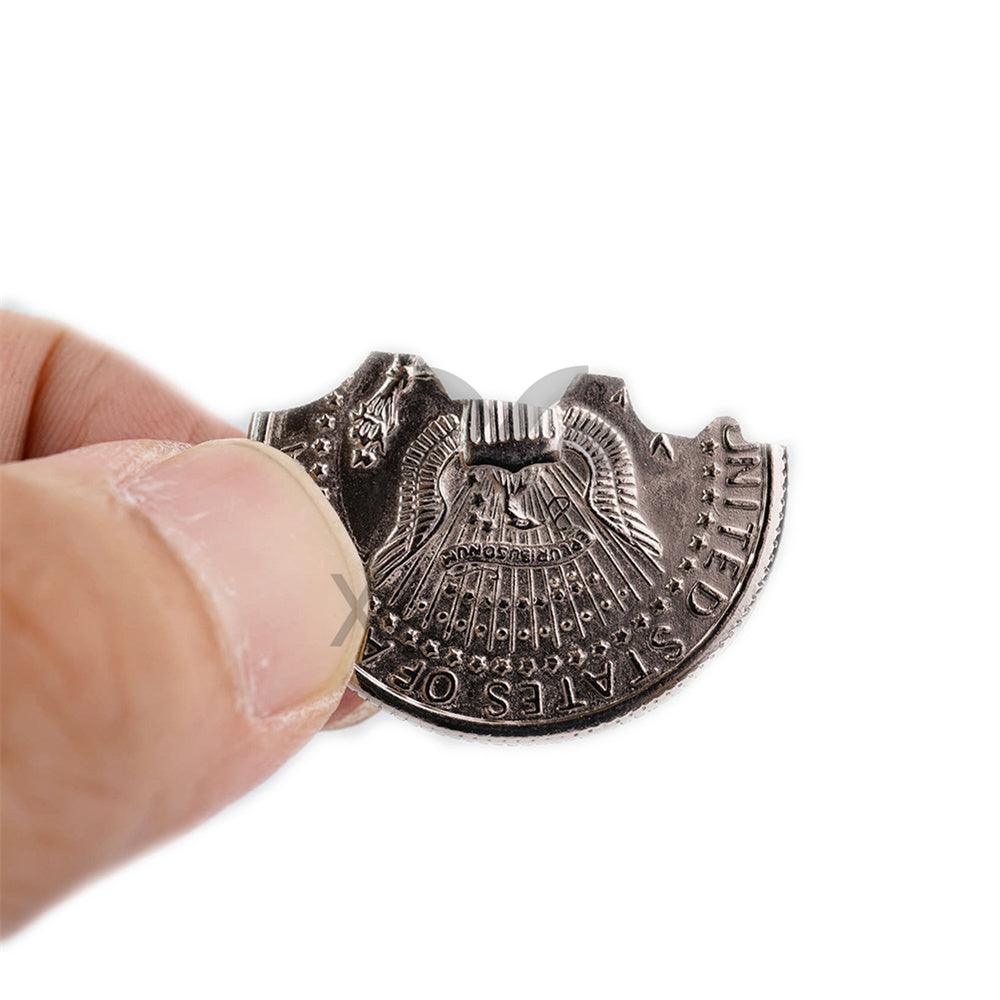 Bite Coin Bite Out Quarter Folding Half Dollar-Lv2 | Street Magic ...