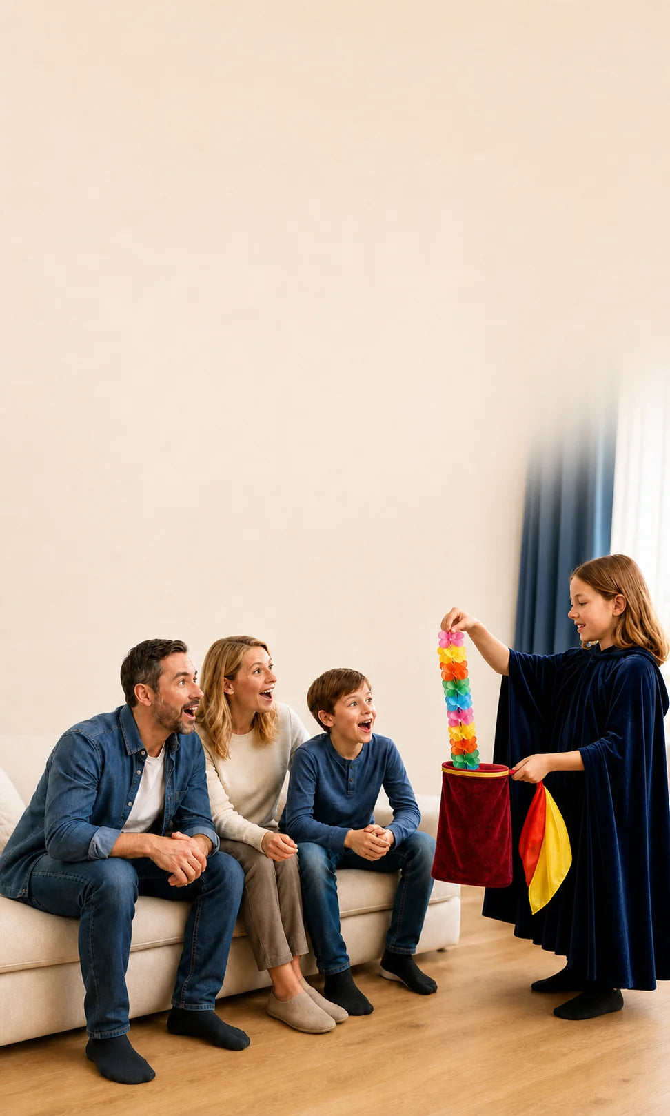 Xfunjoin beginner-friendly magic performance shared with family